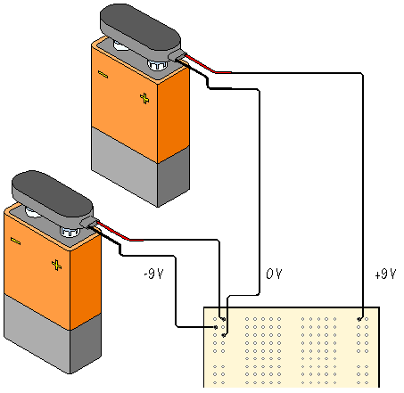 creating a dual power supply