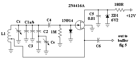 schematic of hartley oscillator